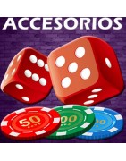 tienda juegos accesorios dados fichas llaveros chips casino cartas